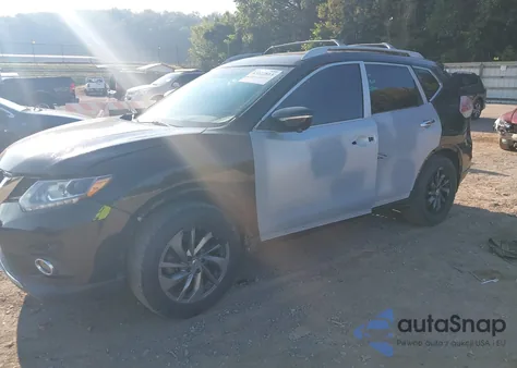 2015 Nissan Rogue Sl z USA, uszkodzony, nr VIN 5N1AT2MT0FC861774